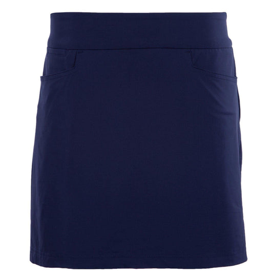 Navy - Front - Slazenger Womens-Ladies Plain Golf Skort