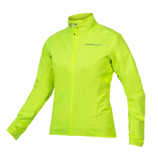 Hi Vis Yellow - Front - Endura Womens-Ladies Xtract Waterproof Jacket