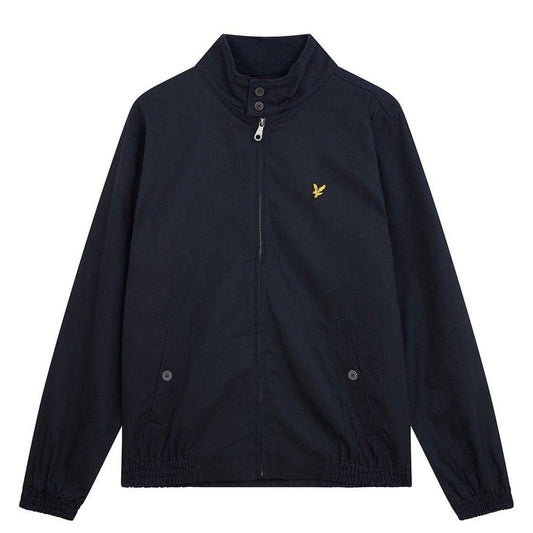 Navy - Front - Lyle & Scott Mens Harrington Jacket
