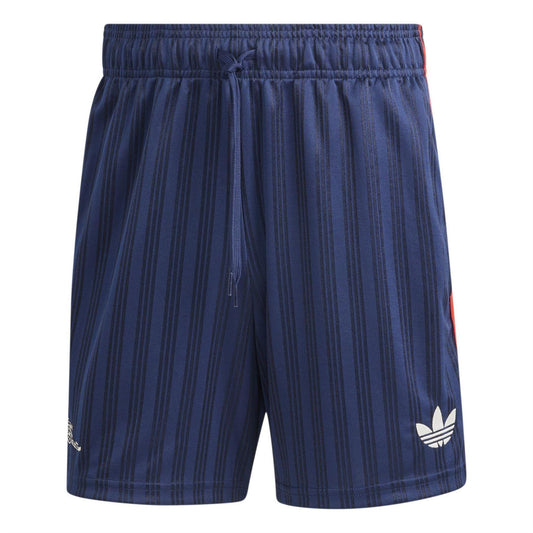 Blue-White - Front - Arsenal Mens Originals 25-26 Adidas Regular Shorts