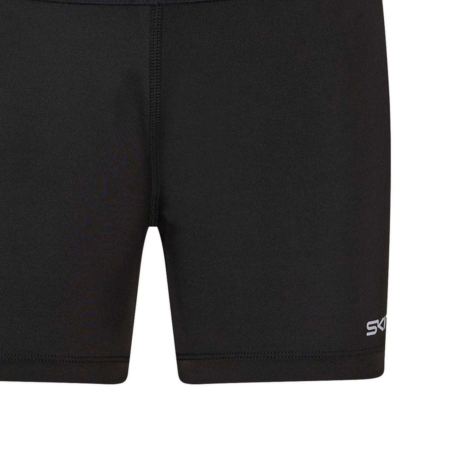Black - Lifestyle - Skins Womens-Ladies Dynamic Fitted Compression Shorts