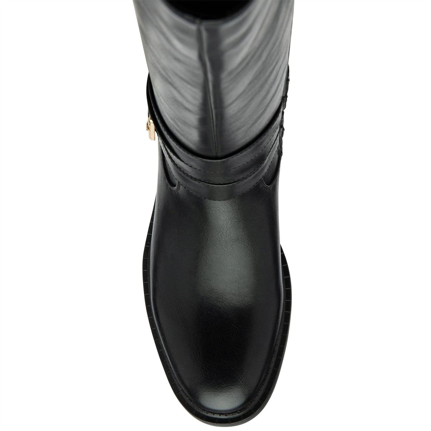 Black - Lifestyle - Lotus Shoes Womens-Ladies Freya Leather Knee-High Boots