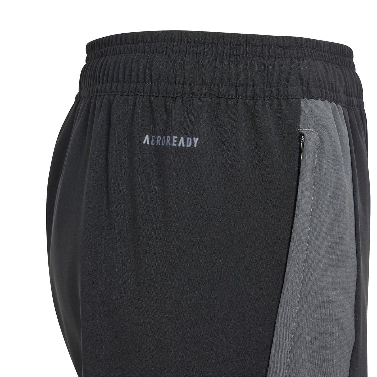 Black-Dark Grey - Pack Shot - Adidas Childrens-Kids Tiro 24 Competition Presentation Tracksuit Bottoms
