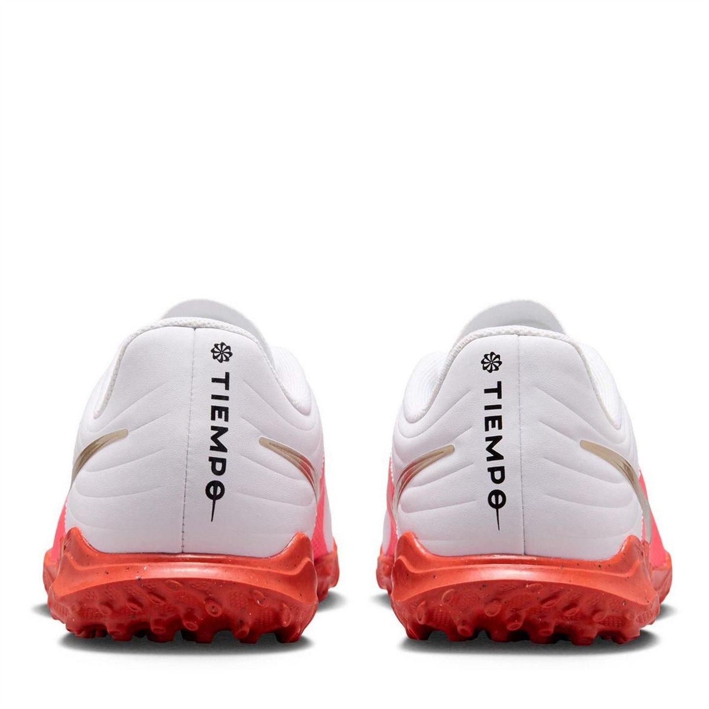 White-Red - Close up - Nike Childrens-Kids Tiempo Club Football Boots