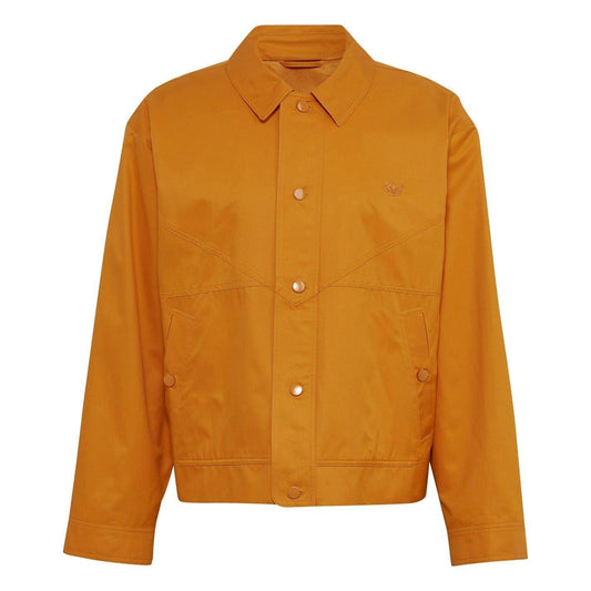 Orange - Front - Adidas Womens-Ladies Tie Break Jacket