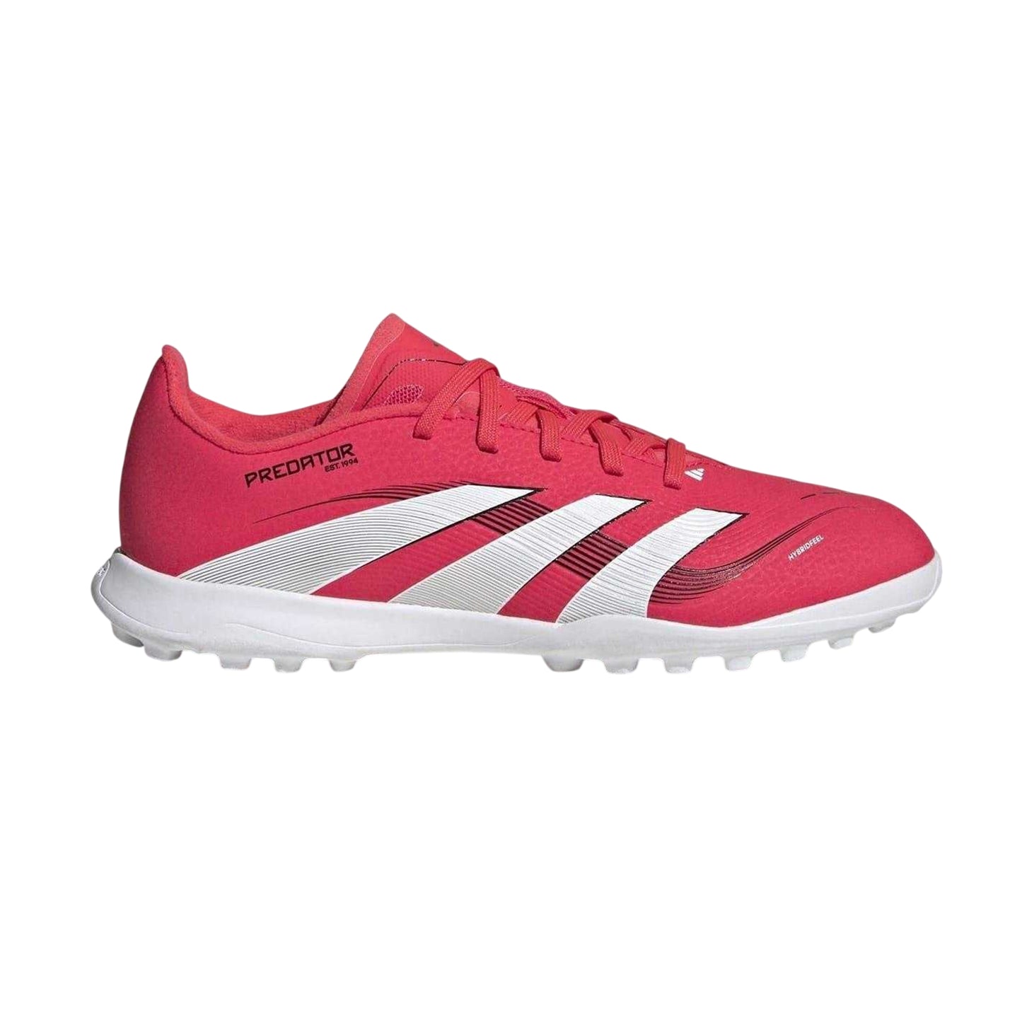 Red-White - Lifestyle - Adidas Childrens-Kids Predator League Artificial Ground Football Boots