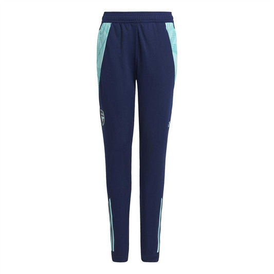 Night Sky - Front - Adidas Childrens-Kids Tiro 24 Arsenal FC Training Tracksuit Bottoms