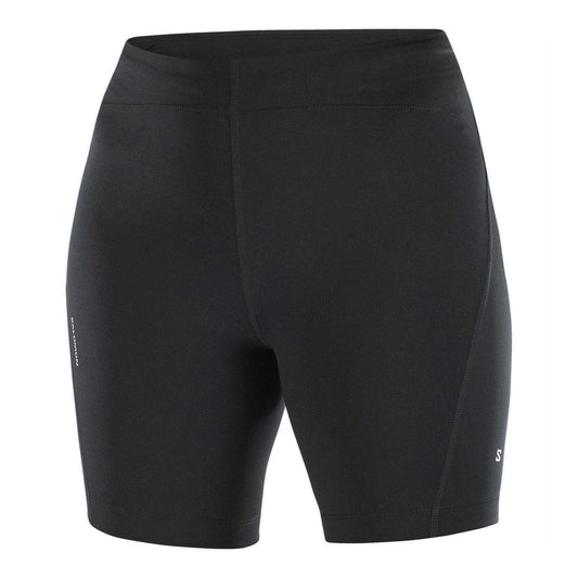 Black - Front - Salomon Womens-Ladies Shakeout Core Fitted Running Shorts