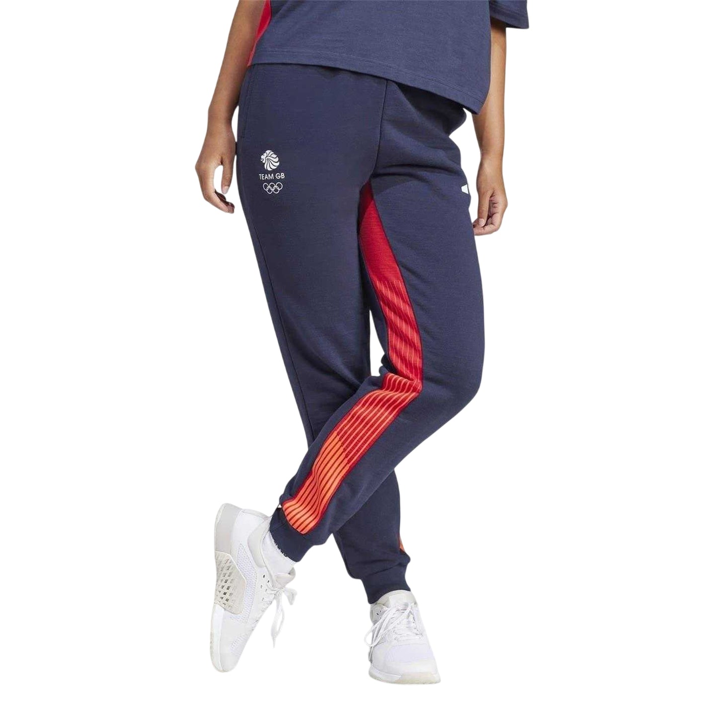 Legend Ink - Side - Adidas Womens-Ladies Team GB Joggers