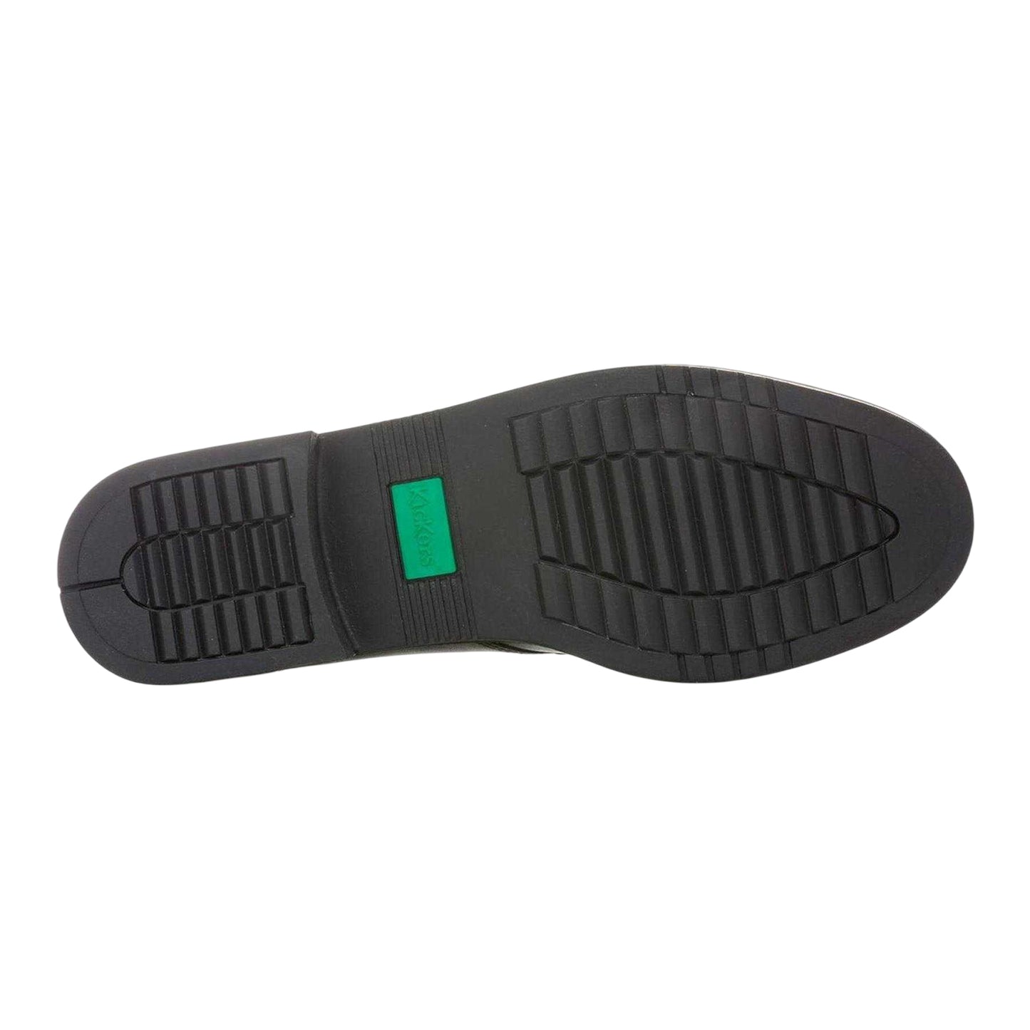 Black - Lifestyle - Kickers Womens-Ladies Lach Leather Loafers