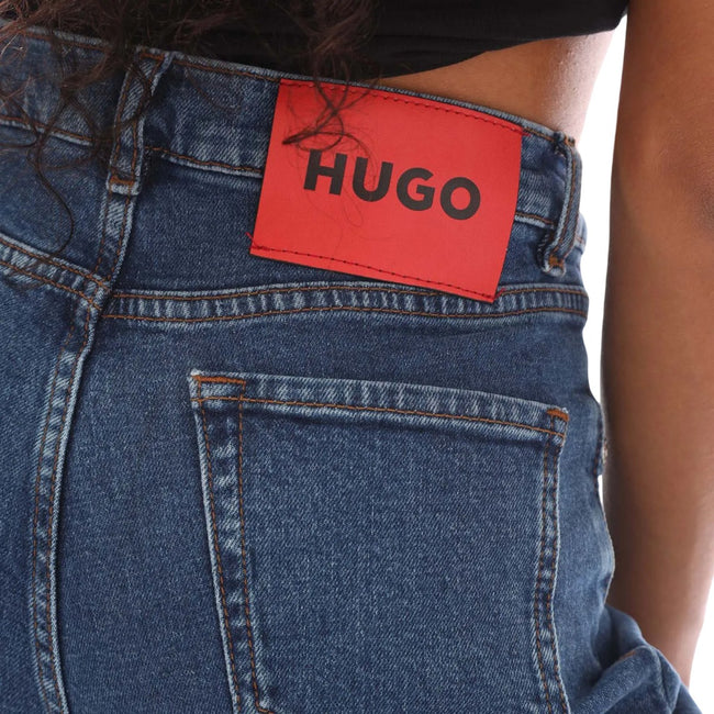 Blue - Side - Hugo Womens-Ladies 934 Slim Jeans