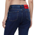 Navy - Side - Hugo Womens-Ladies 934 Slim Jeans