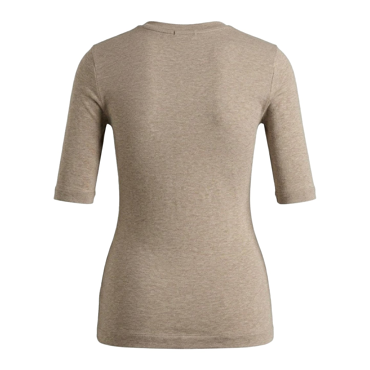 Grey - Back - Boss Womens-Ladies Effilie2 3-4 Sleeve Top
