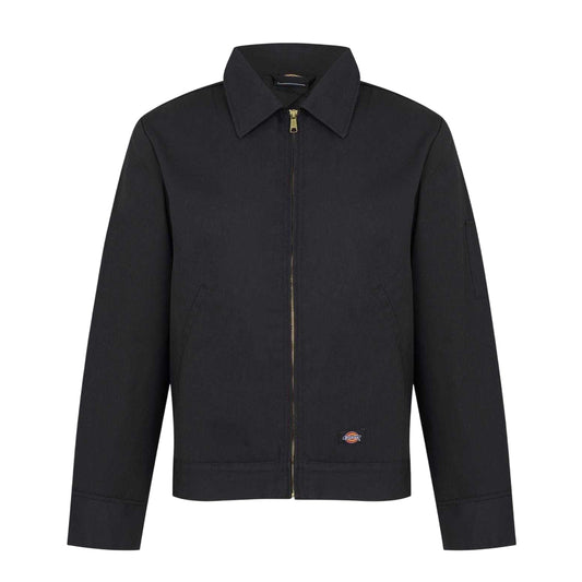 Black - Front - Dickies Mens Eisenhower Harrington Jacket