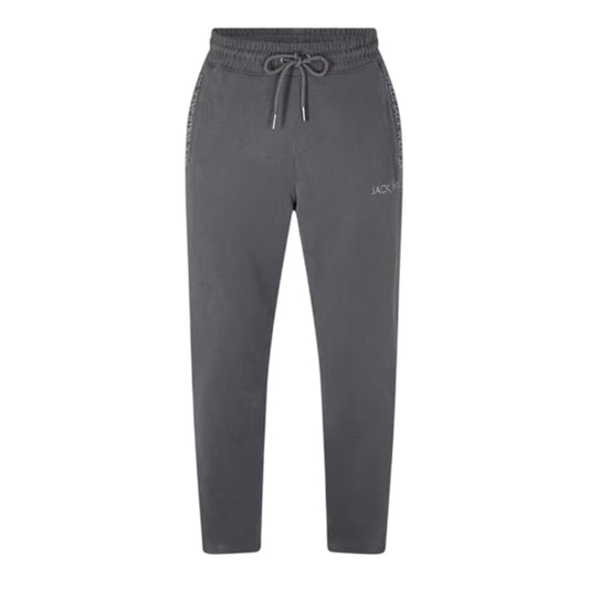 Slate - Front - Jack Wills Mens Straight Joggers
