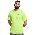 Green - Front - Under Armour Mens Tech Geotessa Vent T-Shirt