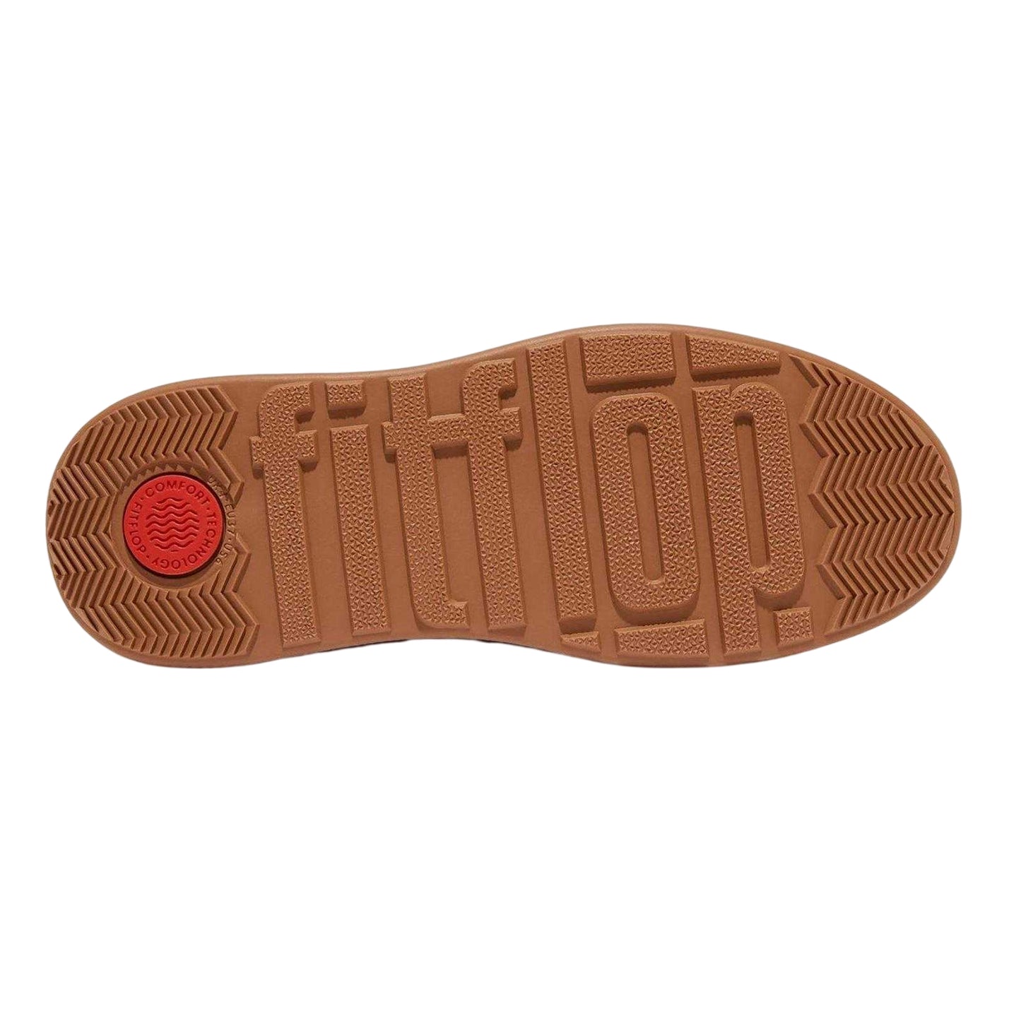 Tan - Close up - FitFlop Womens-Ladies Mode Suede Flatform Ankle Boots