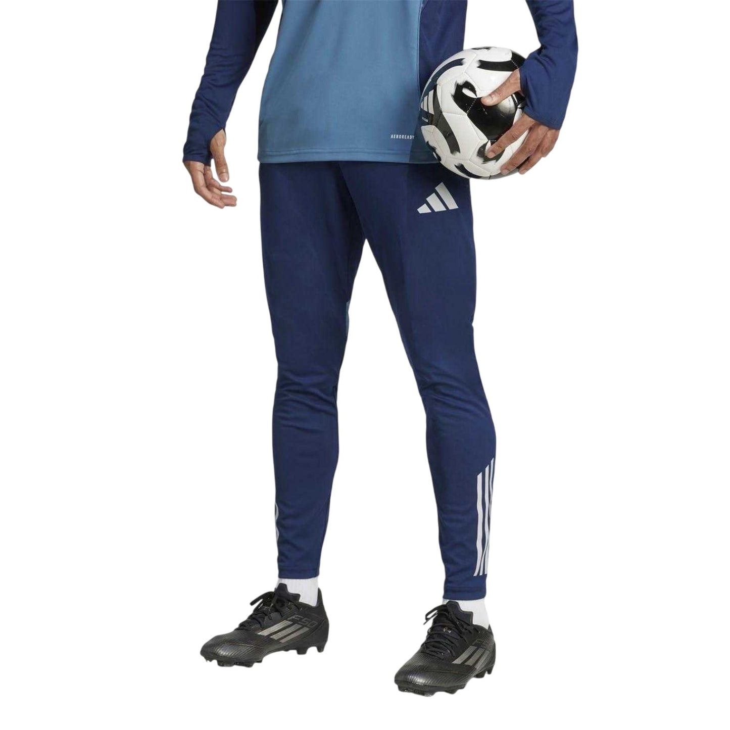 Blue - Lifestyle - Arsenal Mens 25-26 Adidas Tapered Tracksuit Bottoms
