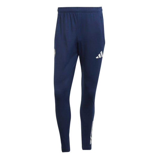 Blue - Front - Arsenal Mens 25-26 Adidas Tapered Tracksuit Bottoms