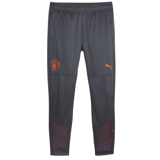 Grey - Front - Manchester City FC Unisex Adult 23-24 Tracksuit Bottoms