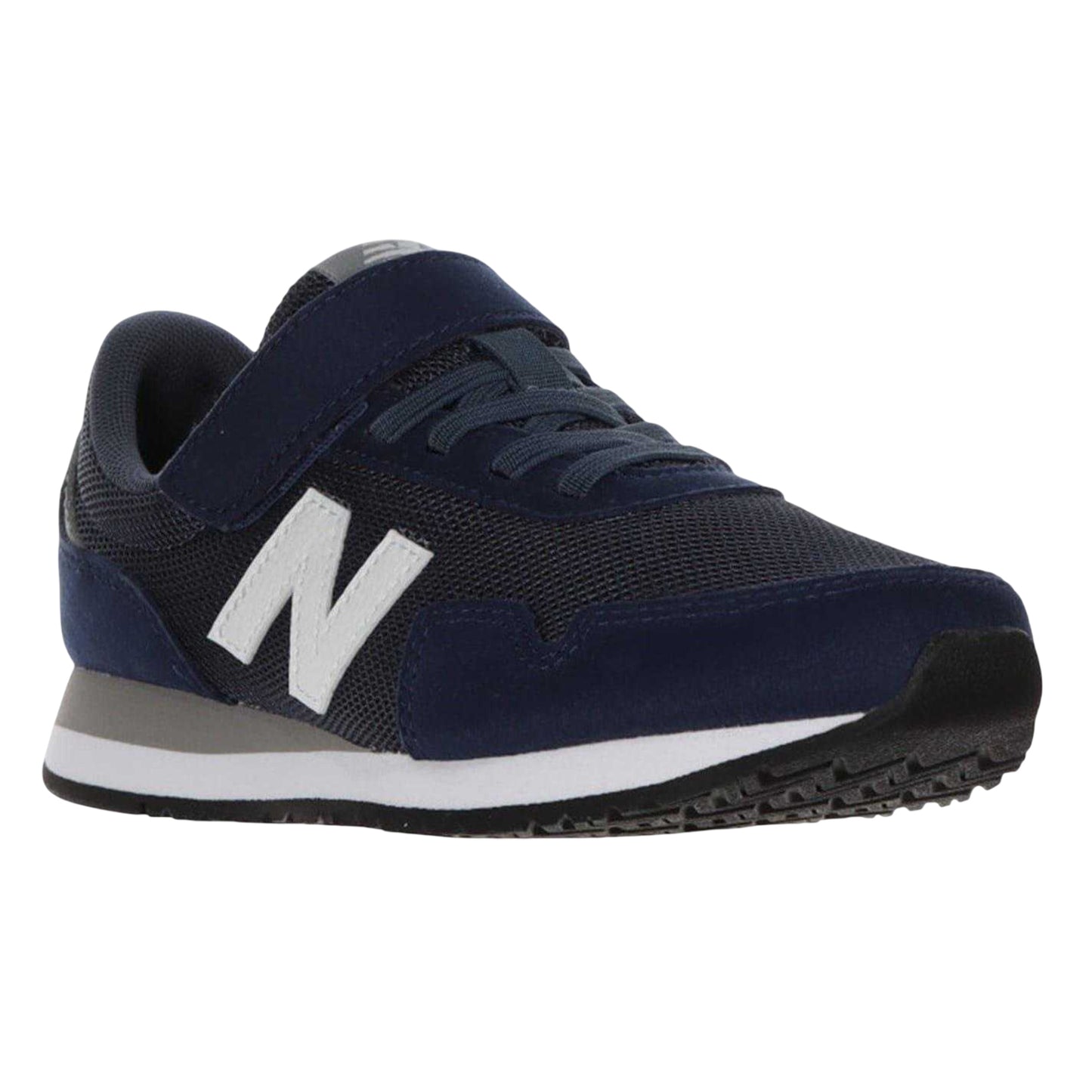 Navy - Pack Shot - New Balance Childrens-Kids 323 Leather Trainers