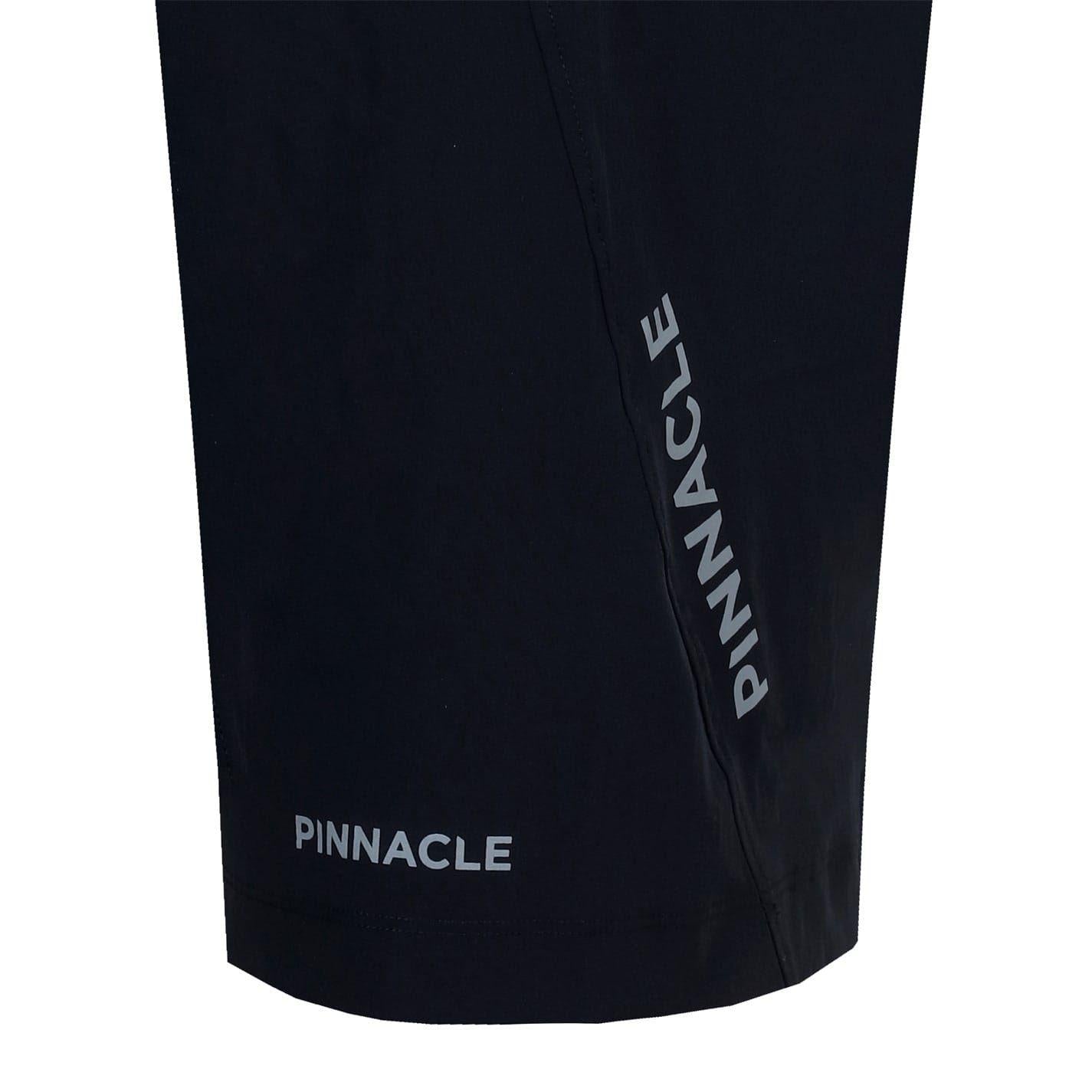 Black - Pack Shot - Pinnacle Mens 2 in 1 Cycling Shorts