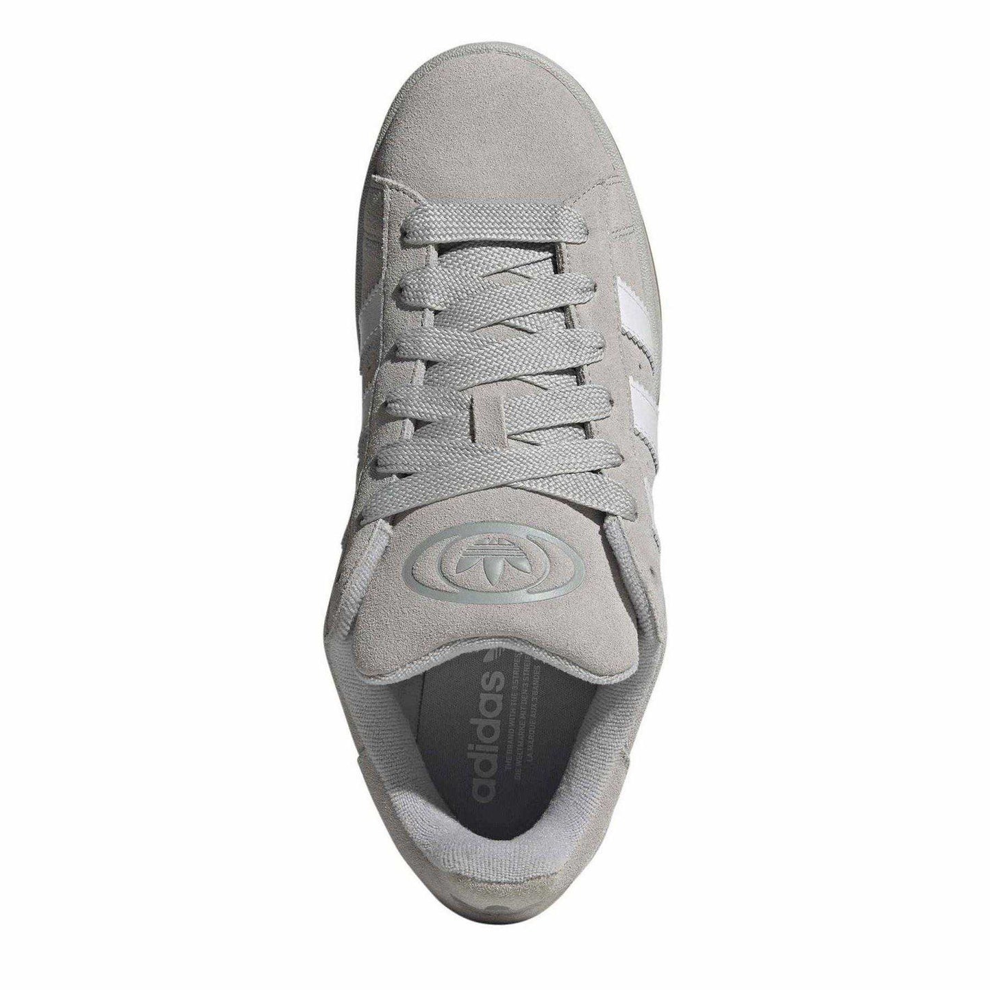 Grey - Lifestyle - Adidas Mens Campus 00s Leather Trainers