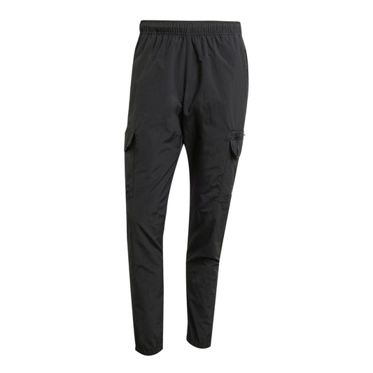 Black - Front - Adidas Mens Originals Woven Cargo Trousers