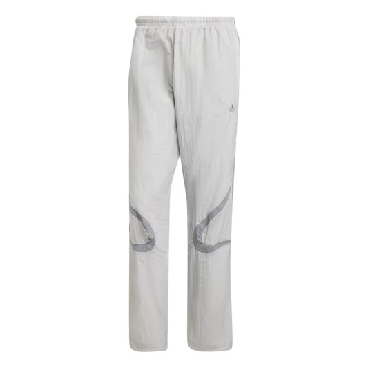 Grey - Front - Adidas Mens Adicolor 2000s Woven Jogging Bottoms