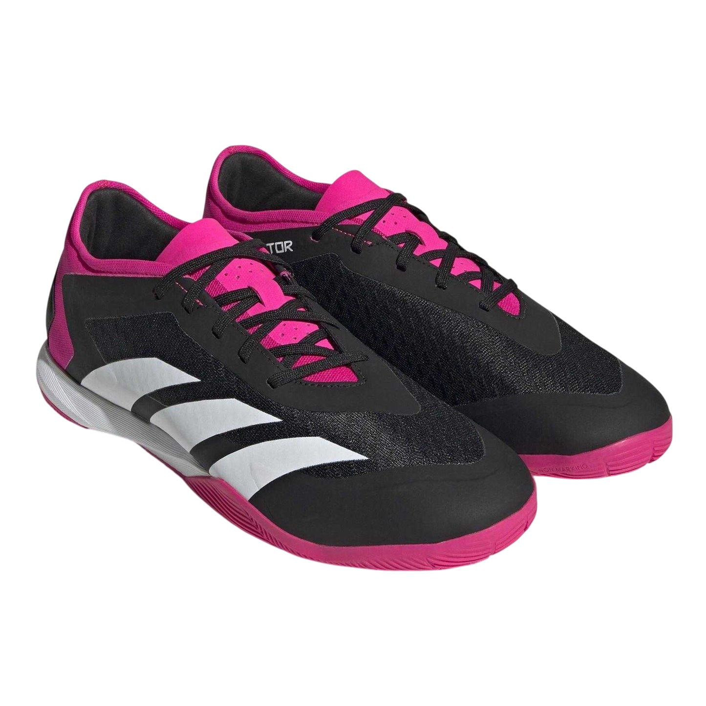 Core Black - Pack Shot - Adidas Mens Predator Accuracy.3 Non Marking Indoor Football Trainers