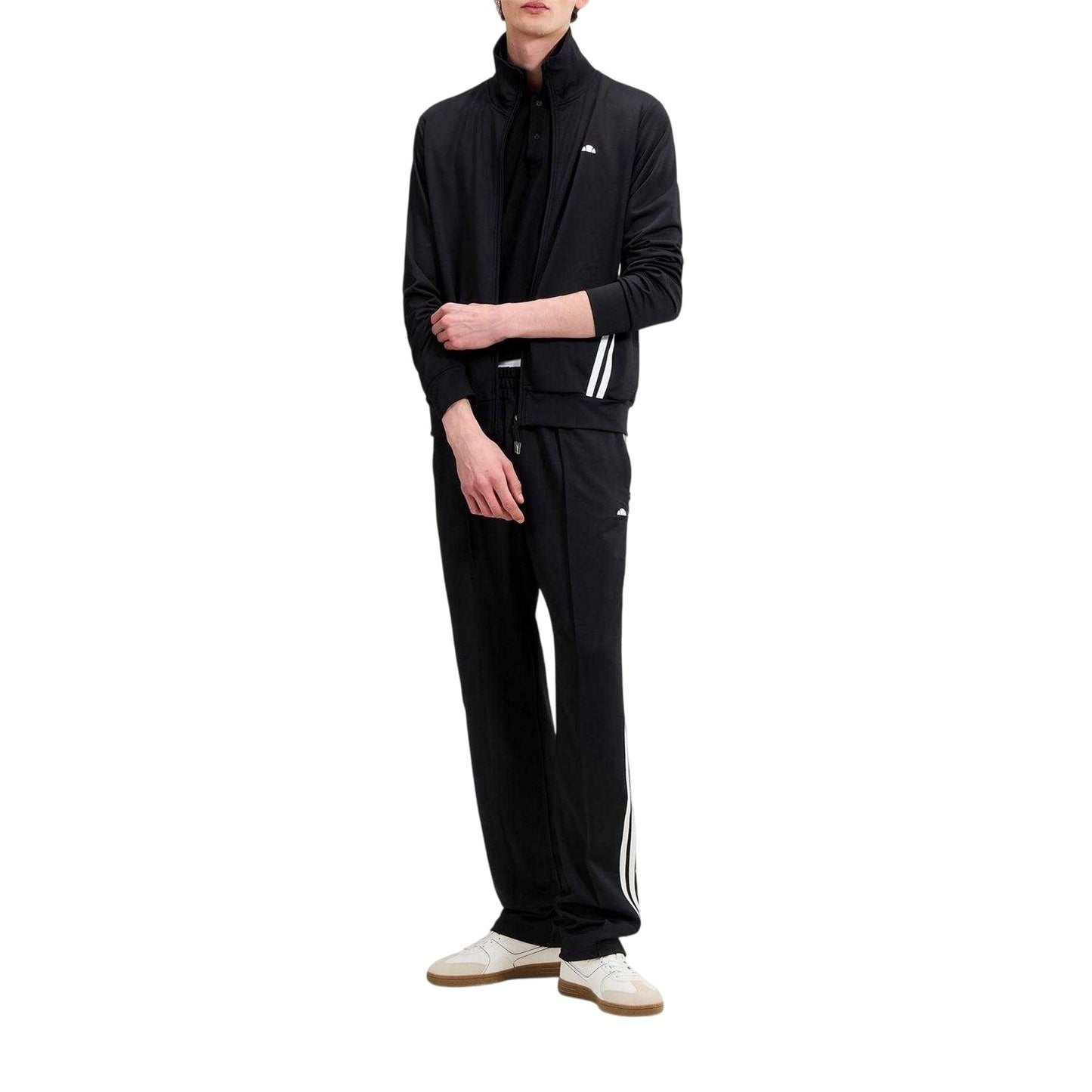 Black - Lifestyle - Ellesse Mens Latucci Tracksuit Bottoms
