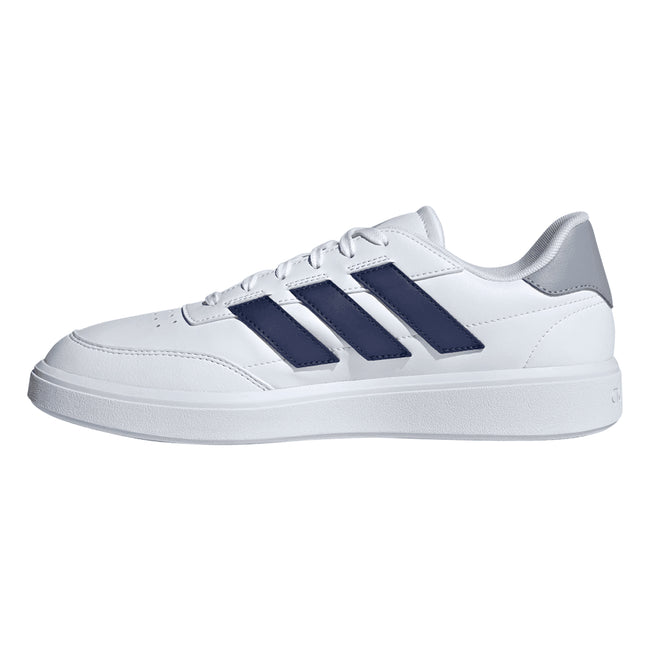White - Back - Adidas Mens Courtblock Trainers