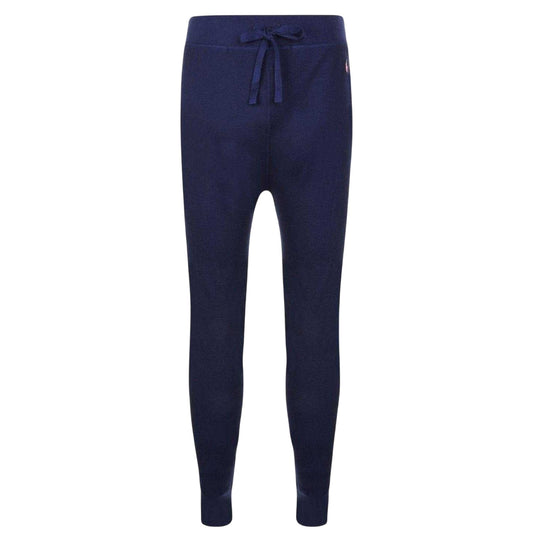 Navy - Front - Ralph Lauren Mens Waffle Jogging Bottoms
