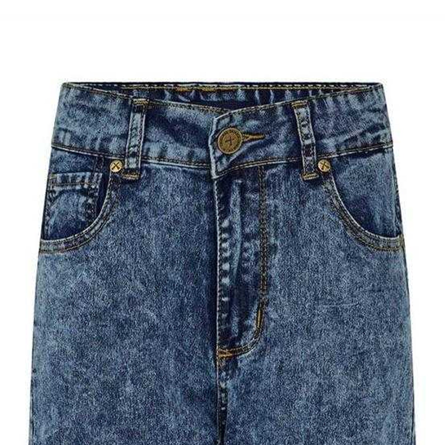 Indigo - Side - Criminal Damage Womens-Ladies SOS Skinny Jeans