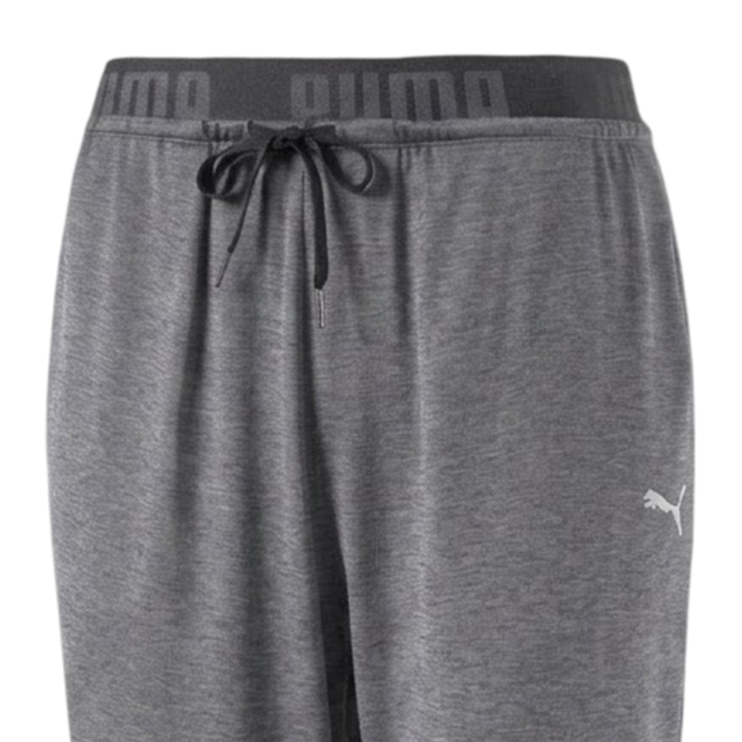 Grey - Side - Puma Womens-Ladies Transition Drapey Jogging Bottoms