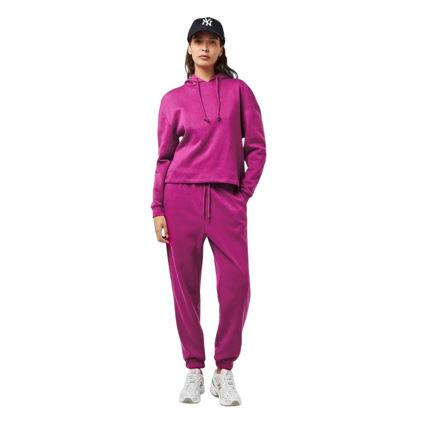 Festival Fuchsia - Lifestyle - Pieces Womens-Ladies Heavyweight Jogging Bottoms