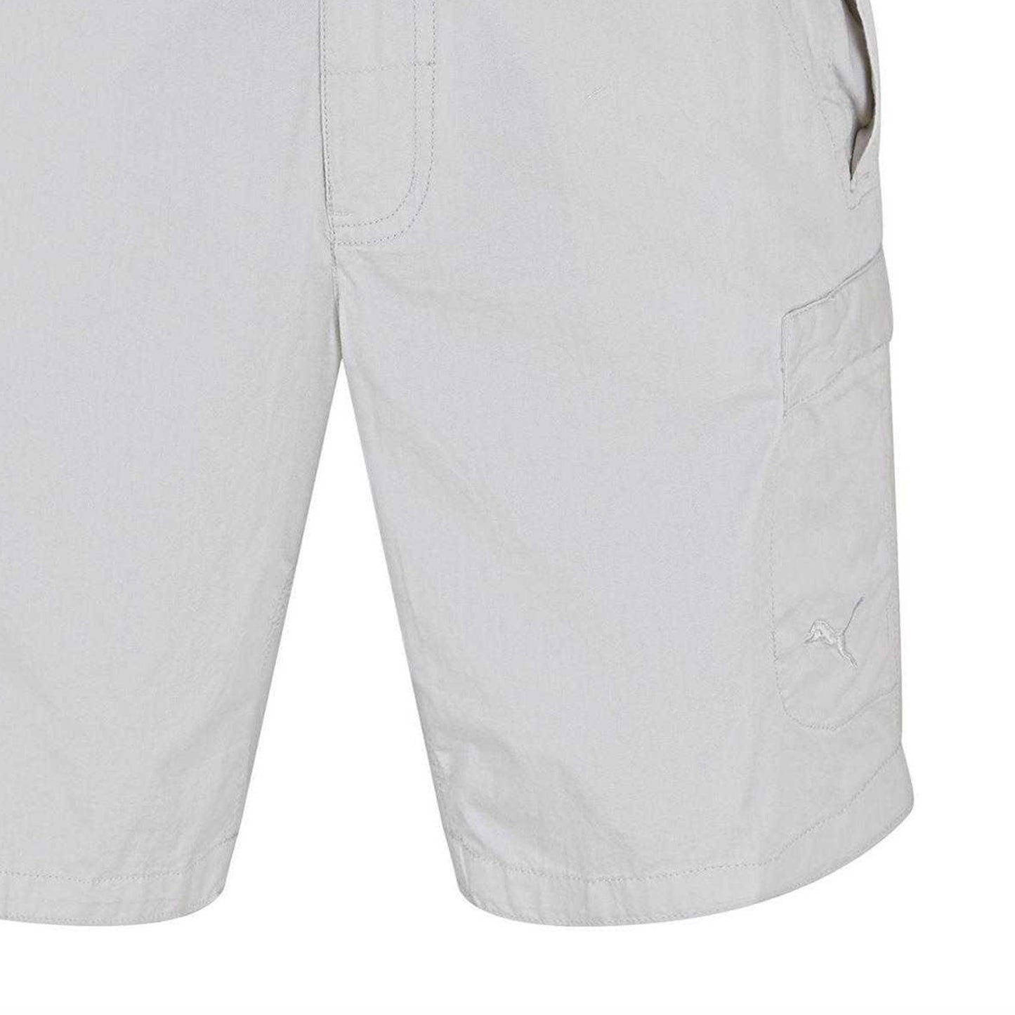 White - Side - Puma Mens Para Cargo Shorts