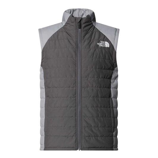 Smoked Pearl - Front - The North Face Childrens-Kids Never Stop Sleeveless Gilet