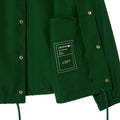Green - Lifestyle - Lacoste Mens Ripstop Lightweight Coach Jacket
