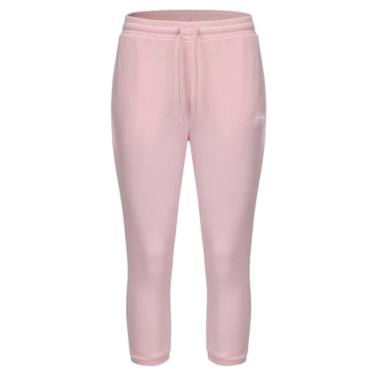 Light Pink - Front - Slazenger Womens-Ladies Interlock Logo Jogging Bottoms