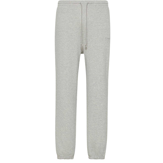 Grey Heather - Front - Calvin Klein Mens Patterned Joggers