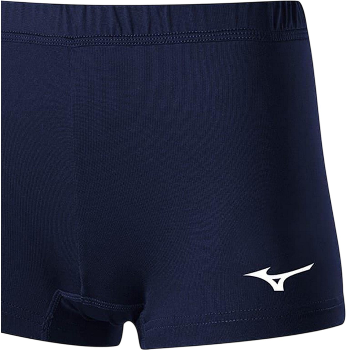 Navy - Back - Mizuno Womens-Ladies Performance Netball Shorts