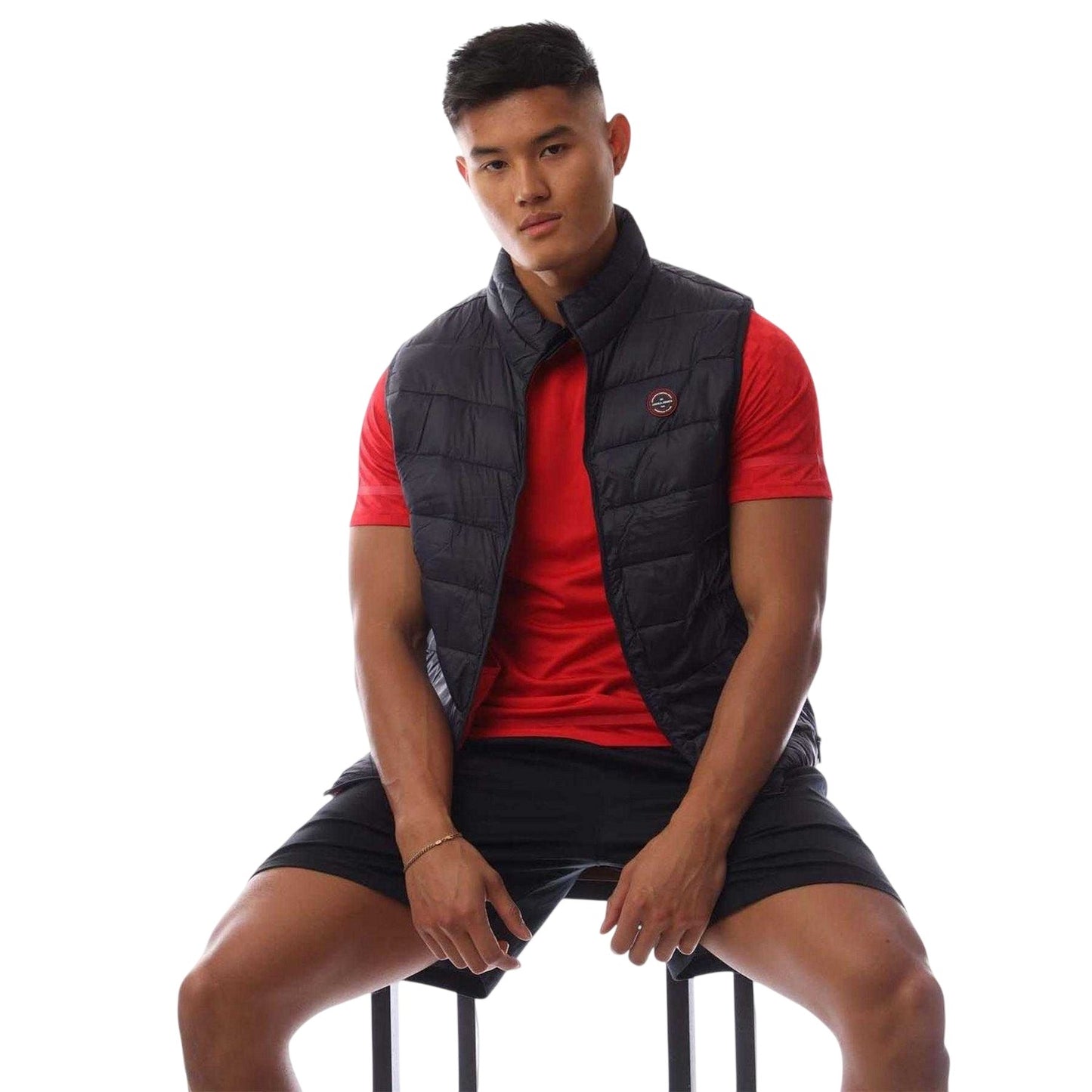 Navy - Lifestyle - Jack And Jones Mens Wilson Lightweight Gilet