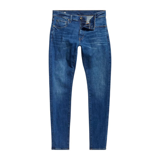 Denim - Front - G-Star Mens 3301 Cotton Skinny Jeans