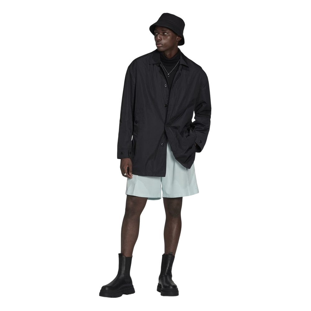 Black - Side - Adidas Mens Adicolor Contempo Recycled Polyester Snap-Front Jacket