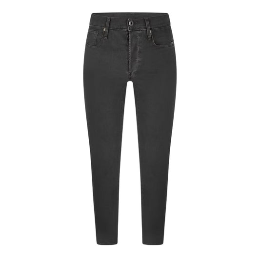 Raven - Front - G-Star Mens 3301 Slim Jeans