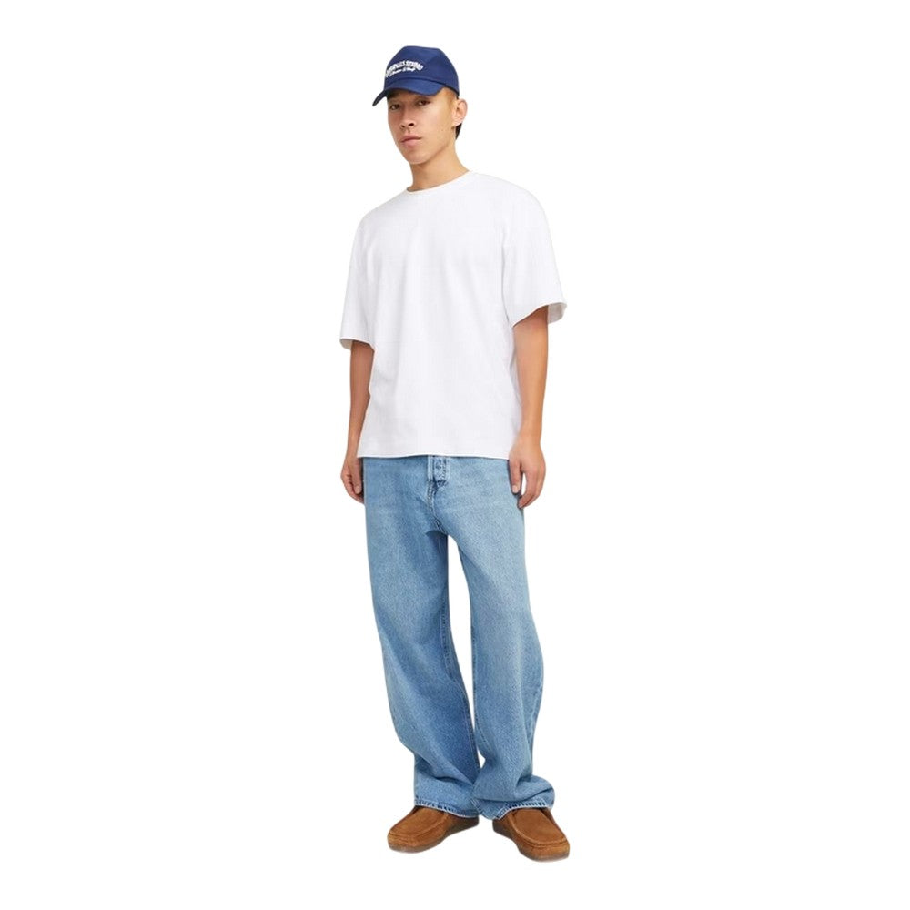 Blue Denim - Lifestyle - Jack And Jones Mens 192 Denim High Rise Baggy Jeans