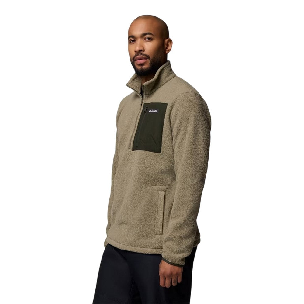 Green - Side - Columbia Mens Jasper Contrast Pocket Regular Jacket