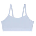 Blue - Front - Lacoste Womens-Ladies Logo Cotton Stretch Bralette