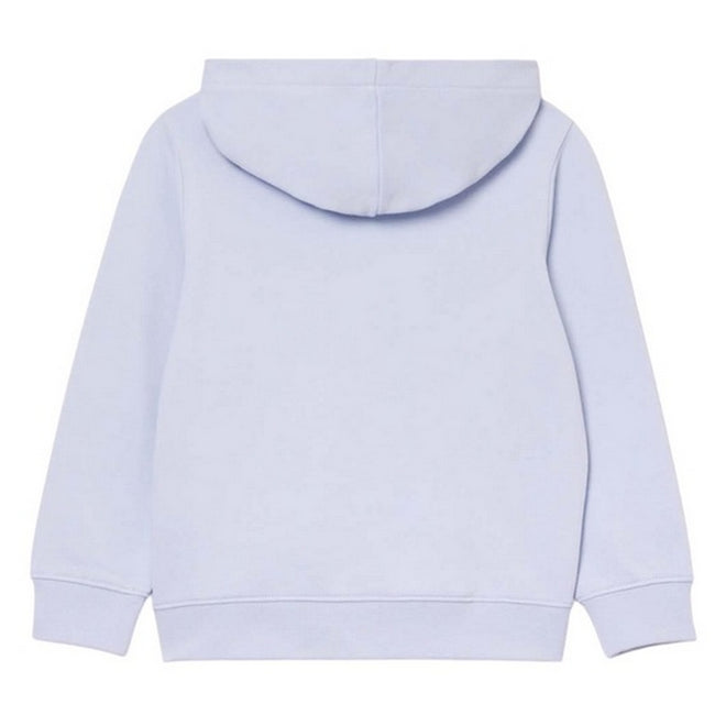 Blue - Back - Lacoste Childrens-Kids Roland Garros Edition Hoodie